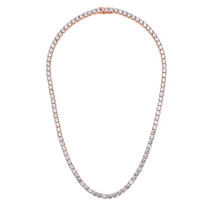 שרשרת טניס רוז גולד 50CM