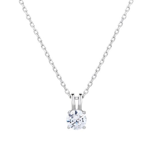 שרשרת כסף 925 משובצת זרקון